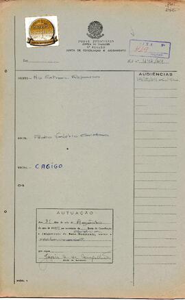 Reclamação Trabalhista 447/1964