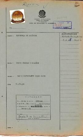 Reclamação Trabalhista 508/1964