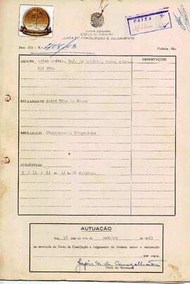 Reclamação Trabalhista 408/1963