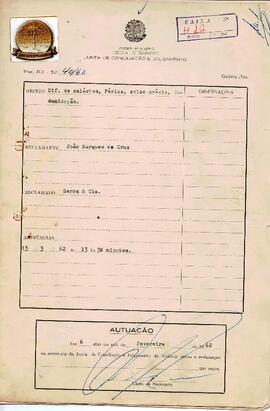 Reclamação Trabalhista 40/1962