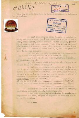Reclamação Trabalhista 248/1964