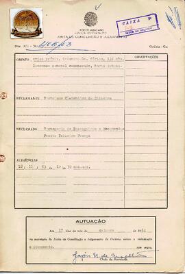 Reclamação Trabalhista 405/1963