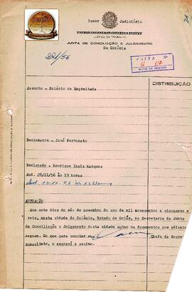 Reclamação Trabalhista 221/1956