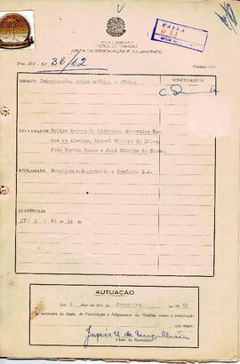 Reclamação Trabalhista 36/1962