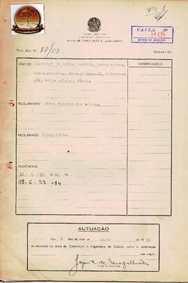 Reclamação Trabalhista 88/1959