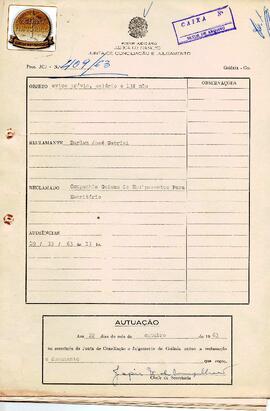 Reclamação Trabalhista 409/1963