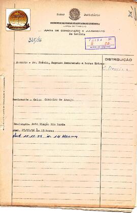 Reclamação Trabalhista 225/1956