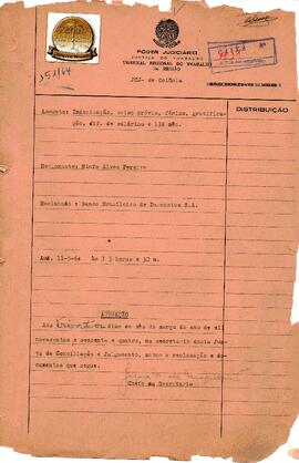 Reclamação Trabalhista 151/1964