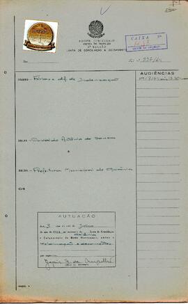 Reclamação Trabalhista 337/1964