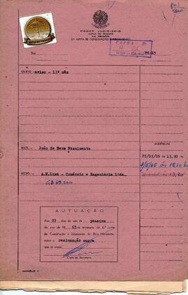 Reclamação Trabalhista 86/1965