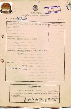 Reclamação Trabalhista 253/1962