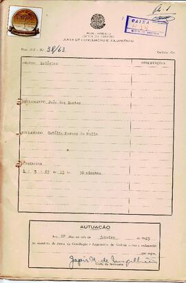 Reclamação Trabalhista 38/1963