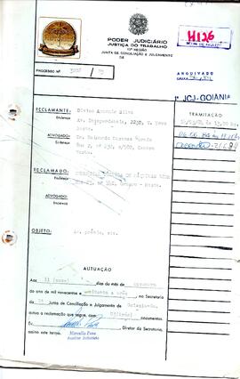 Reclamação Trabalhista 3208/1983