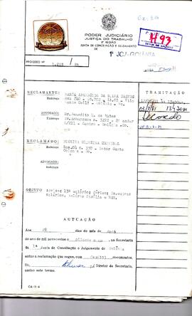 Reclamação Trabalhista 1233/1981