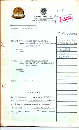 Reclamação Trabalhista 2663/1982