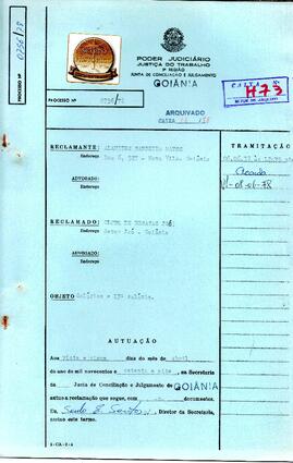 Reclamação Trabalhista 756/1978