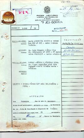 Reclamação Trabalhista 2149/1979