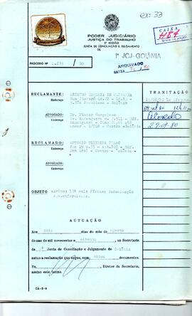 Reclamação Trabalhista 1633/1980