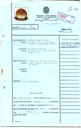 Reclamação Trabalhista 1376/1980