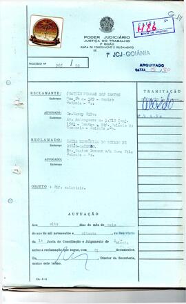 Reclamação Trabalhista 965/1980
