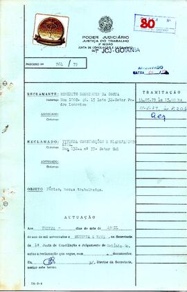 Reclamação Trabalhista 764/1979