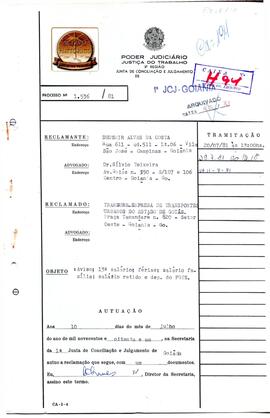Reclamação Trabalhista 1536/1981