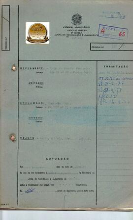Reclamação Trabalhista 152/1977