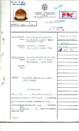 Reclamação Trabalhista 2219/1981