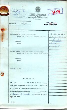 Reclamação Trabalhista 660/1979