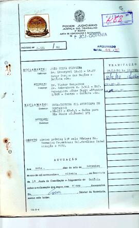 Reclamação Trabalhista 2321/1980