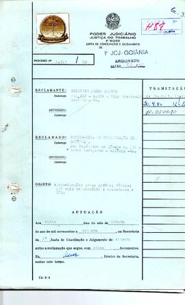 Reclamação Trabalhista 1713/1980
