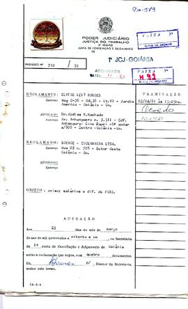 Reclamação Trabalhista 710/1981
