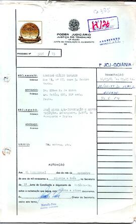 Reclamação Trabalhista 3228/1983