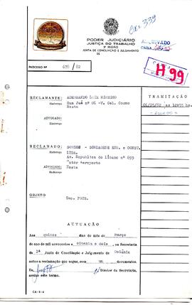 Reclamação Trabalhista 678/1982