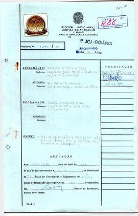 Reclamação Trabalhista 1112/1980