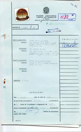 Reclamação Trabalhista 1184/1980