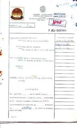 Reclamação Trabalhista 172/1982