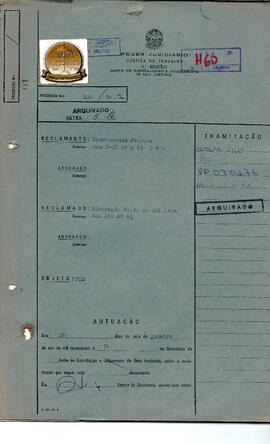 Reclamação Trabalhista 126/1976