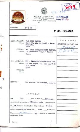 Reclamação Trabalhista 378/1982