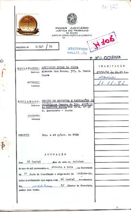 Reclamação Trabalhista 2348/1982
