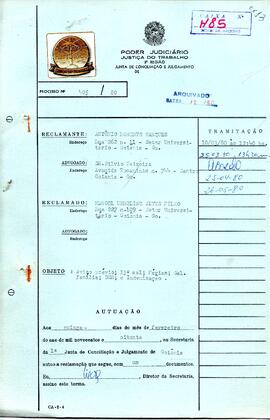 Reclamação Trabalhista 405/1980