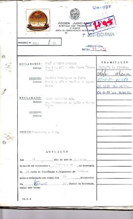 Reclamação Trabalhista 2049/1981