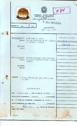 Reclamação Trabalhista 204/1980