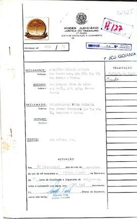 Reclamação Trabalhista 3255/1983