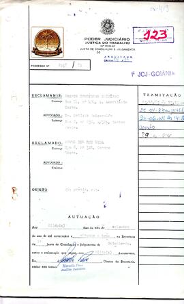 Reclamação Trabalhista 2538/1983