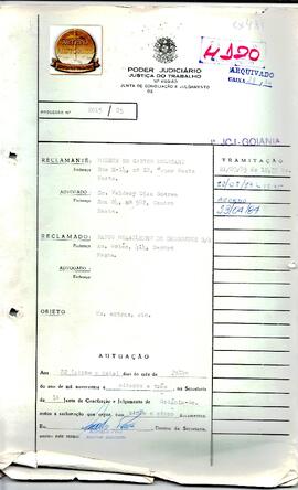 Reclamação Trabalhista 2015/1983