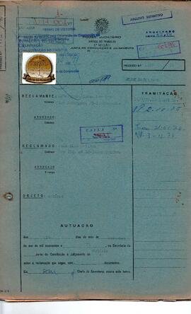 Reclamação Trabalhista 1482/1975