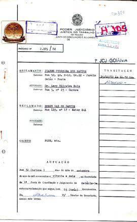 Reclamação Trabalhista 2285/1982