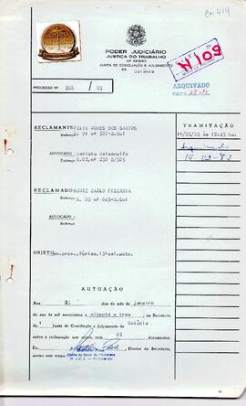 Reclamação Trabalhista 268/1983