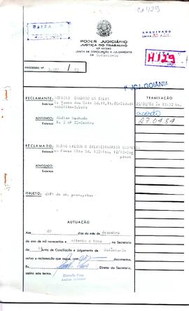 Reclamação Trabalhista 3497/1983